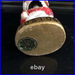Vintage 1960's Boston Patriots NFL Bobble Head Nodder Bobblehead Gold Base Vintage 1960's Boston Patriots NFL Bobble Head Nodder Bobblehead Gold Base