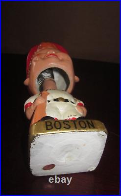 Vintage 1960's Boston Red Sox Bobblehead Square Base Red Hat