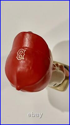 Vintage 1960's Boston Red Sox Bobblehead Square Base Red Hat