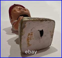 Vintage 1960's Boston Red Sox Bobblehead Square Base Red Hat
