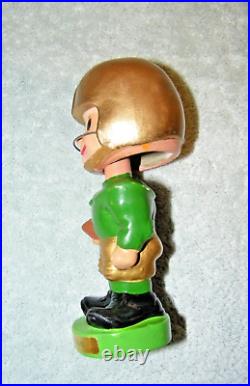 Vintage 1960's Brockport State Golden Eagles Football Bobblehead Doll Fantastic