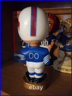 Vintage 1960's Buffalo Bills Bobble Head With Original Box Excellent Nodder Mint Vintage 1960's Buffalo Bills Bobble Head With Original Box Excellent Nodder Mint