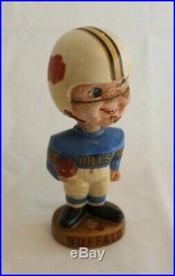 Vintage 1960's Buffalo Bills NFL Football Bobblehead Noddler