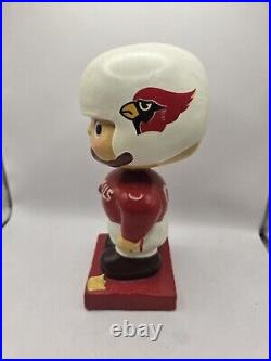 Vintage 1960's Cardinals Red Square Base Football Bobblehead Nodder NFL Japan Vintage 1960's Cardinals Red Square Base Football Bobblehead Nodder NFL Japan