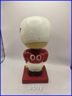 Vintage 1960's Cardinals Red Square Base Football Bobblehead Nodder NFL Japan Vintage 1960's Cardinals Red Square Base Football Bobblehead Nodder NFL Japan