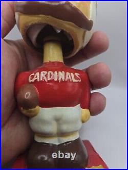 Vintage 1960's Cardinals Red Square Base Football Bobblehead Nodder NFL Japan Vintage 1960's Cardinals Red Square Base Football Bobblehead Nodder NFL Japan