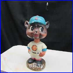 Vintage 1960's Chicago Cubs Bear Bobblehead/Nodder