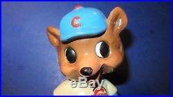 Vintage 1960's Chicago Cubs Bobble Head Cubbie Bear Original Sports Spec. Calif