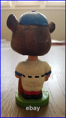 Vintage 1960's Chicago Cubs Round Base Bobblehead Nodder Japan