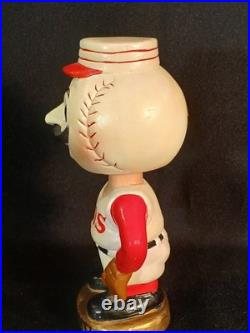 Vintage 1960's Cincinnati Reds Bobblehead Mt. Redlegs Nodder