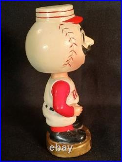 Vintage 1960's Cincinnati Reds Bobblehead Mt. Redlegs Nodder