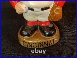 Vintage 1960's Cincinnati Reds Bobblehead Mt. Redlegs Nodder