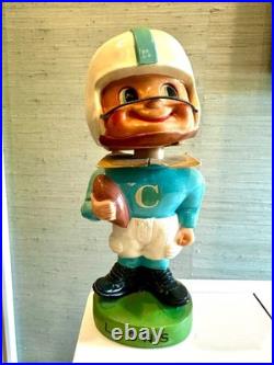 Vintage 1960's Columbia University Lions Football Toes Up Bobblehead With Box