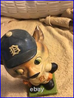 Vintage 1960's DETROIT TIGERS MASCOT Bobblehead Original Made in Japan Rare