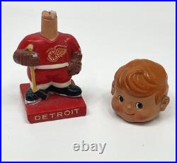 Vintage 1960's Detroit Red Wings Bobblehead Nodder NHL #5600 Vintage 1960's Detroit Red Wings Bobblehead Nodder NHL #5600
