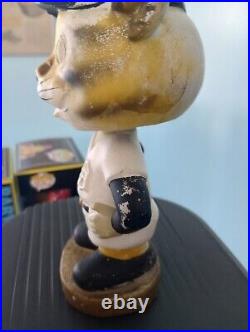 Vintage 1960's Detroit Tigers Bobblehead, Gold Base Vintage 1960's Detroit Tigers Bobblehead, Gold Base