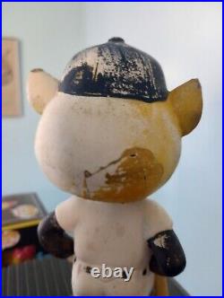 Vintage 1960's Detroit Tigers Bobblehead, Gold Base Vintage 1960's Detroit Tigers Bobblehead, Gold Base