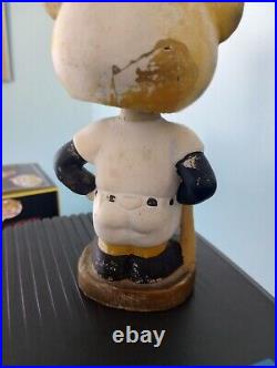 Vintage 1960's Detroit Tigers Bobblehead, Gold Base Vintage 1960's Detroit Tigers Bobblehead, Gold Base