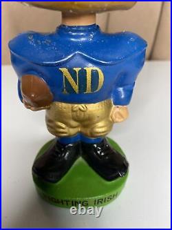 Vintage 1960's Era Notre Dame? Football Player Composite Bobblehead From Japan