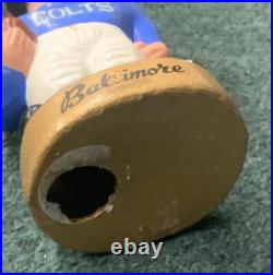 Vintage 1960's Gold Base BALTIMORE COLTS Bobblehead Nodder