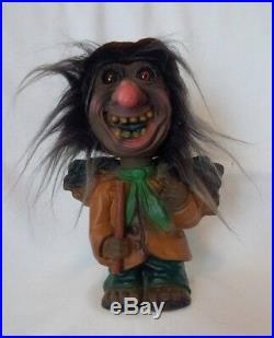 Vintage 1960's HEICO West Germany Nodder Bobble Head Troll Figure Rare
