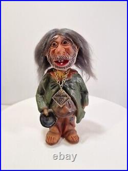 Vintage 1960's HEICO West Germany Nodder Bobble Head Troll Figure Rare, B3i