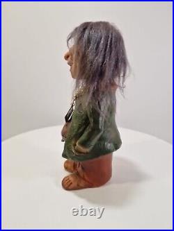 Vintage 1960's HEICO West Germany Nodder Bobble Head Troll Figure Rare, B3i