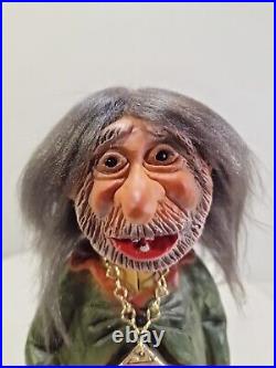 Vintage 1960's HEICO West Germany Nodder Bobble Head Troll Figure Rare, B3i