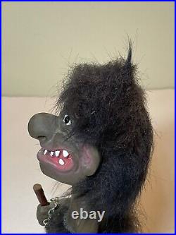 Vintage 1960's Heico Bobblehead Caveman Troll Western Germany