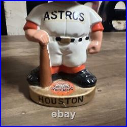 Vintage 1960's Houston Astros Bobble Head Gold Base MLB Nodder