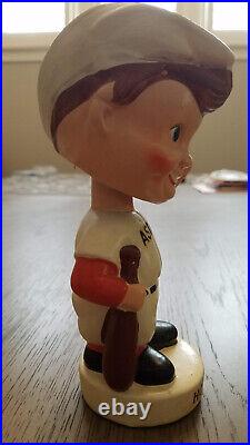 Vintage 1960's Houston Astros White Base Bobblehead Nodder Japan Baseball