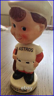 Vintage 1960's Houston Astros White Base Bobblehead Nodder Japan Baseball