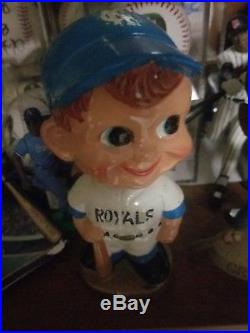 Vintage 1960's Kansas City Royals bobble head rare