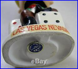 Vintage 1960's Las Vegas Nevada Japan Bobbing Bobble Head Nodder Doll