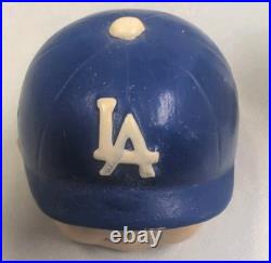 Vintage 1960's Los Angeles Dodgers #00 BobbleHead 6 1/4 Tall LA Nodder Baseball