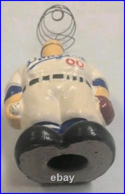 Vintage 1960's Los Angeles Dodgers #00 BobbleHead 6 1/4 Tall LA Nodder Baseball