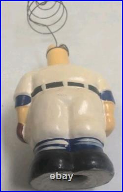 Vintage 1960's Los Angeles Dodgers #00 BobbleHead 6 1/4 Tall LA Nodder Baseball