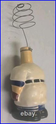 Vintage 1960's Los Angeles Dodgers #00 BobbleHead 6 1/4 Tall LA Nodder Baseball