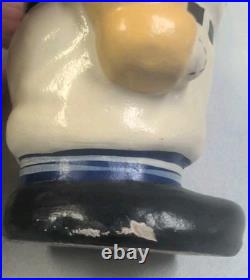 Vintage 1960's Los Angeles Dodgers #00 BobbleHead 6 1/4 Tall LA Nodder Baseball