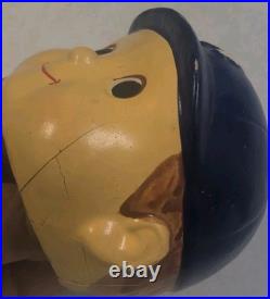 Vintage 1960's Los Angeles Dodgers #00 BobbleHead 6 1/4 Tall LA Nodder Baseball