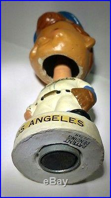 Vintage 1960's Los Angeles Dodgers Baseball Bobble Head