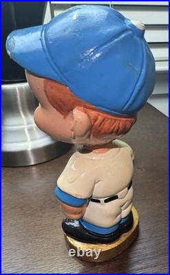 Vintage 1960's Los Angeles Dodgers Bobblehead Nodder #32 Gold Base Koufax MLB