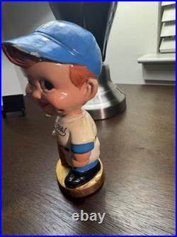 Vintage 1960's Los Angeles Dodgers Bobblehead Nodder #32 Gold Base Koufax MLB