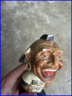Vintage 1960's MLB Atlanta Braves Mascot Boblehead/Nodder Chief