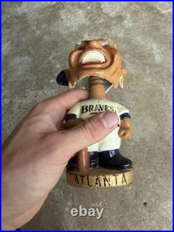 Vintage 1960's MLB Atlanta Braves Mascot Boblehead/Nodder Chief