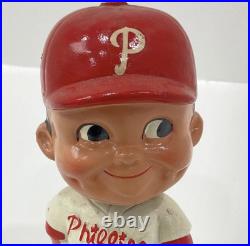 Vintage 1960's MLB PHILADELPHIA PHILLIES JAPAN NODDER BOBBLHEAD #8300