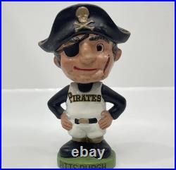 Vintage 1960's MLB PITTSBURGH PIRATES JAPAN NODDER BOBBLHEAD #16600