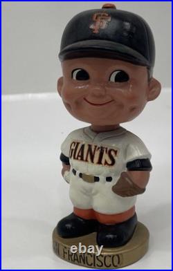 Vintage 1960's MLB SAN FRANCISCO GIANTS JAPAN NODDER BOBBLHEAD #5100