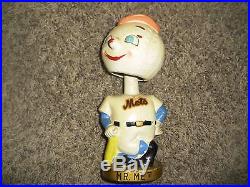 Vintage 1960, s Mets Baseball Bobble head Mr. Met Rare