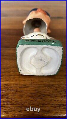 Vintage 1960's Minnesota Twins Bobblehead Green Square